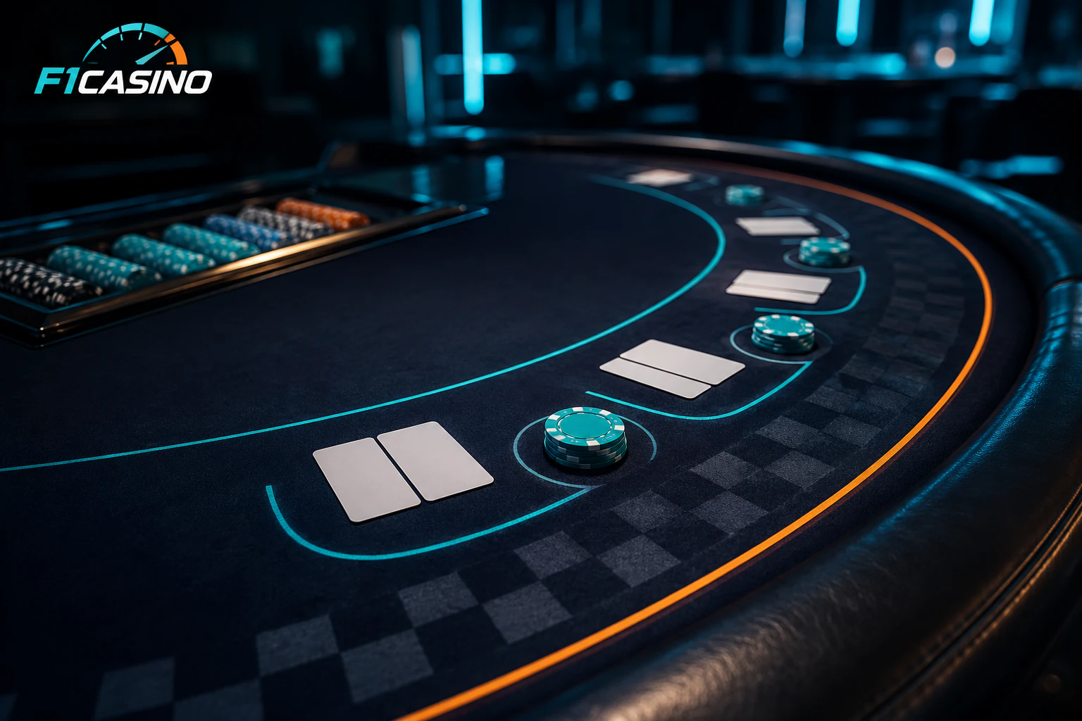 F1Casino canlı blackjack masası jeton